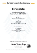 Patenturkunde_Faltflugzeug
